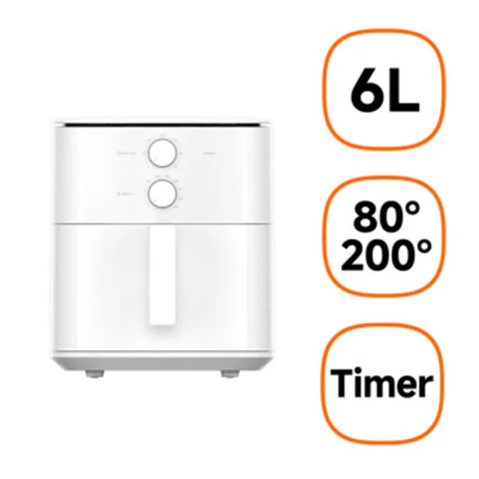 Fritadeira Xiaomi Air Fryer Essential 6L Branco