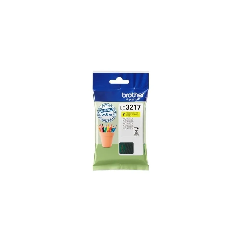 Brother Cartucho de tinta LC-3217Y