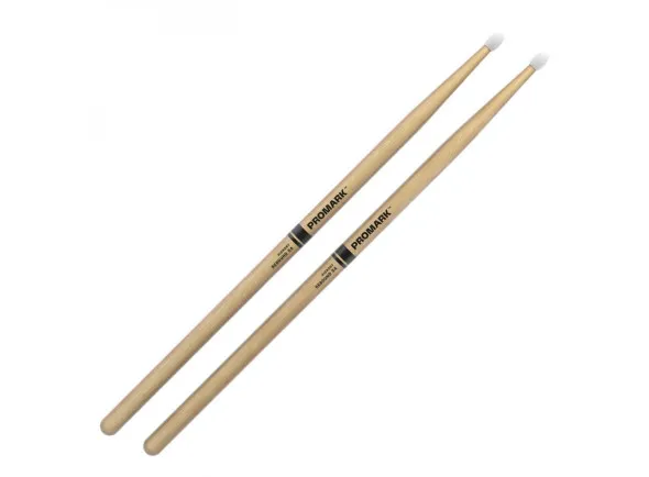 ProMark Rebound 5A Hickory Drumsticks, Oval Nylon Tip