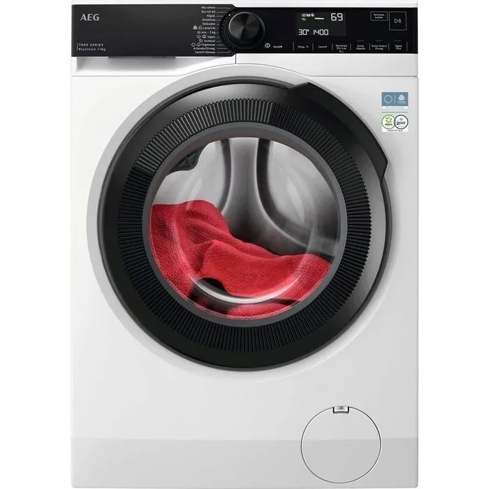 Máquina de Lavar Roupa AEG LFR7394N4B (9 Kg - 1400 rpm - Branco)