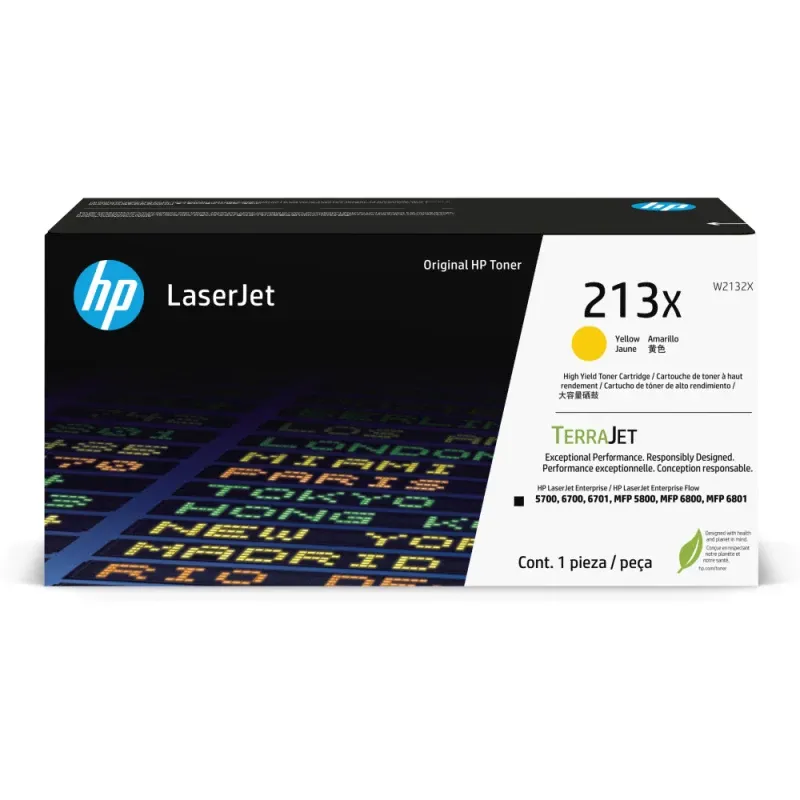 HP 213X Ylw Original LaserJet Toner Crtg