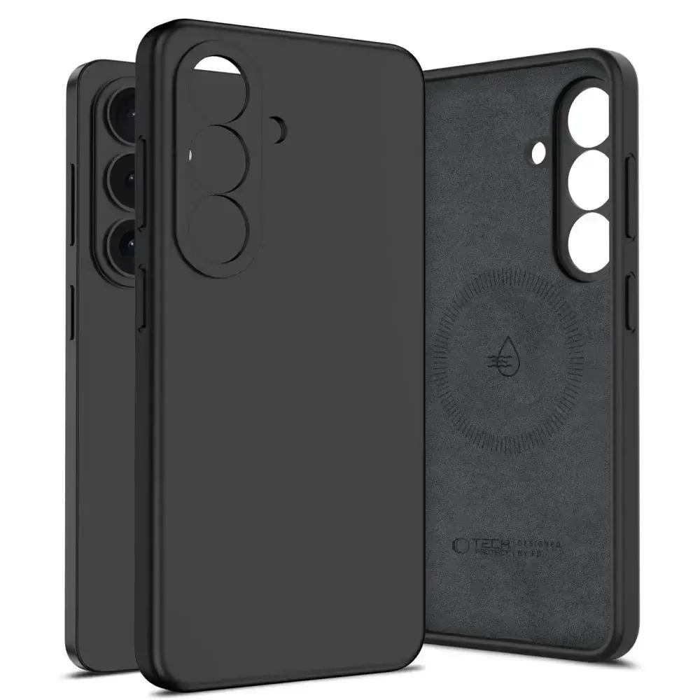 Capa Tech-Protect Samsung Galaxy S26 Silicone MagSafe Black