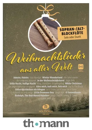 Holzschuh Verlag Weihnachtslieder Sopran/Altblo