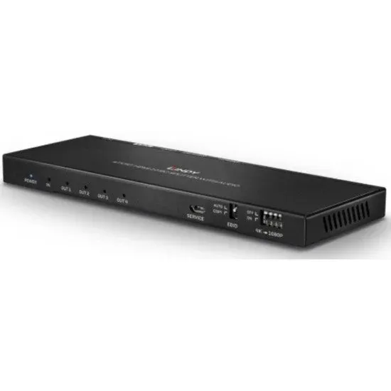 LINDY SPLITTER HDMI 4 Port HDMI 2.0 18G Splitter