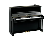 Piano Vertical Yamaha U1 SH2 PE Silent Preto Polido