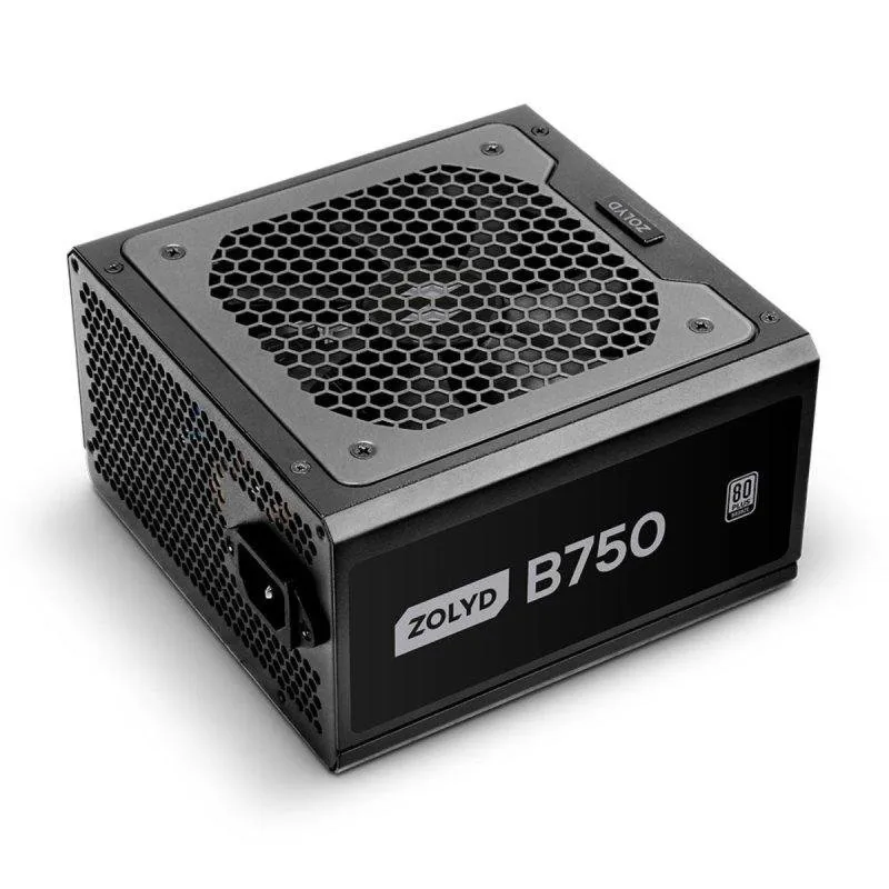 Fonte Alimentação Fonte de Alimentação Zolyd ZLDB750 750W 80 Plus Bronze ATX ventoinha 120 mm