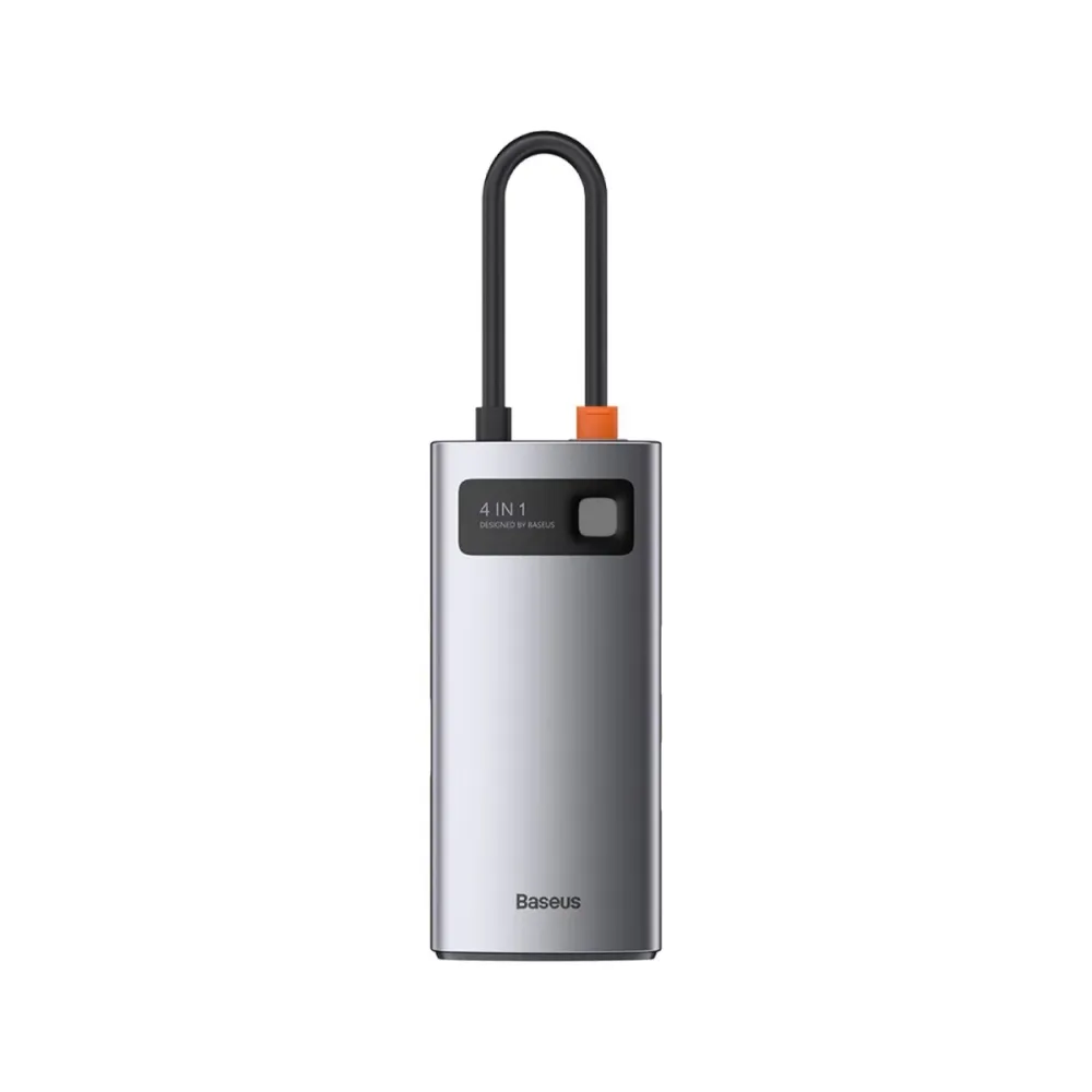 HUB USB-C Baseus Metal Gleam 4in1