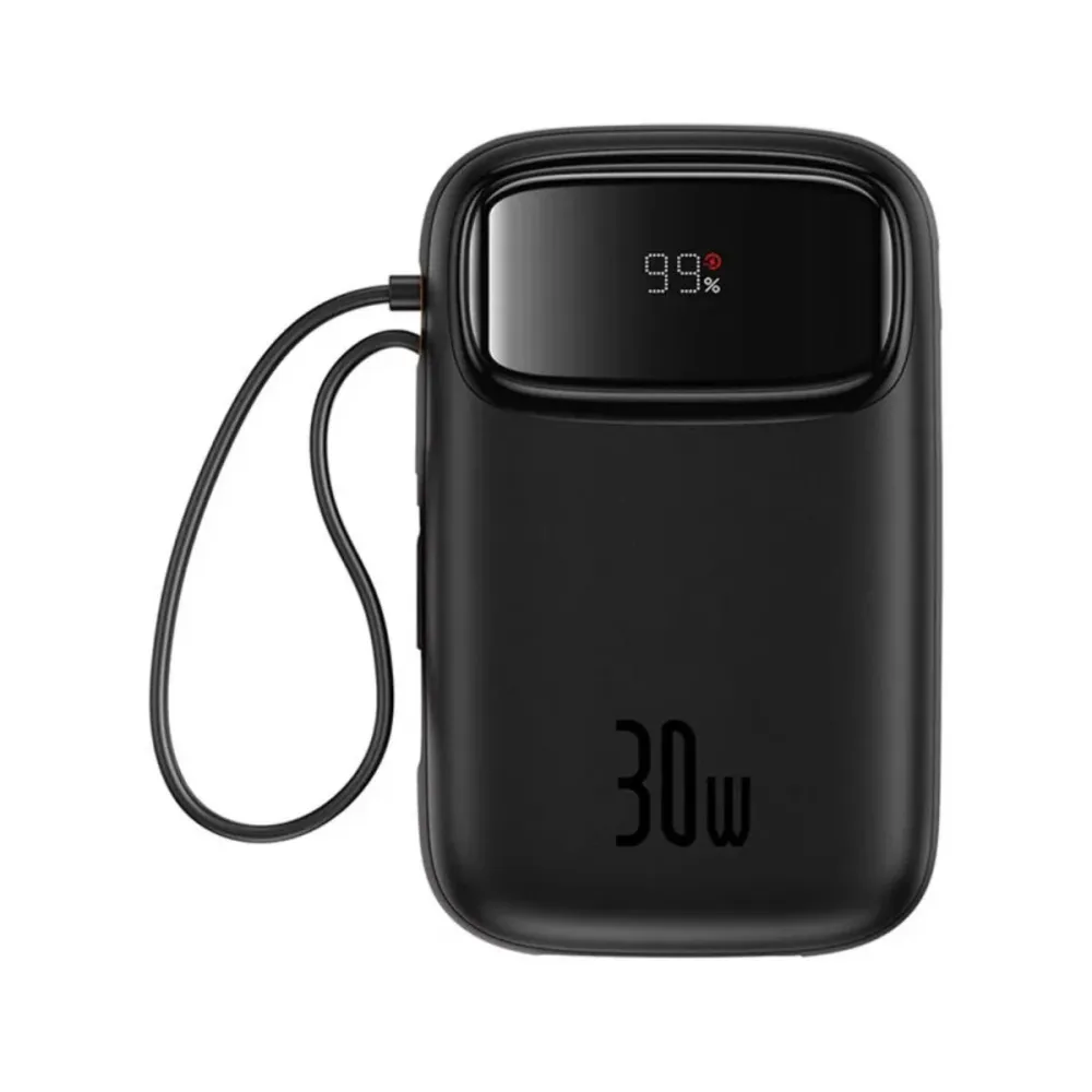 Powerbank Baseus QPow2 10000mAh 30W Preto
