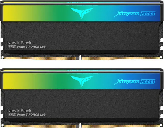Team Group Kit 48GB (2 x 24GB) DDR5 7600MHz Xtreem ARGB Preto CL36