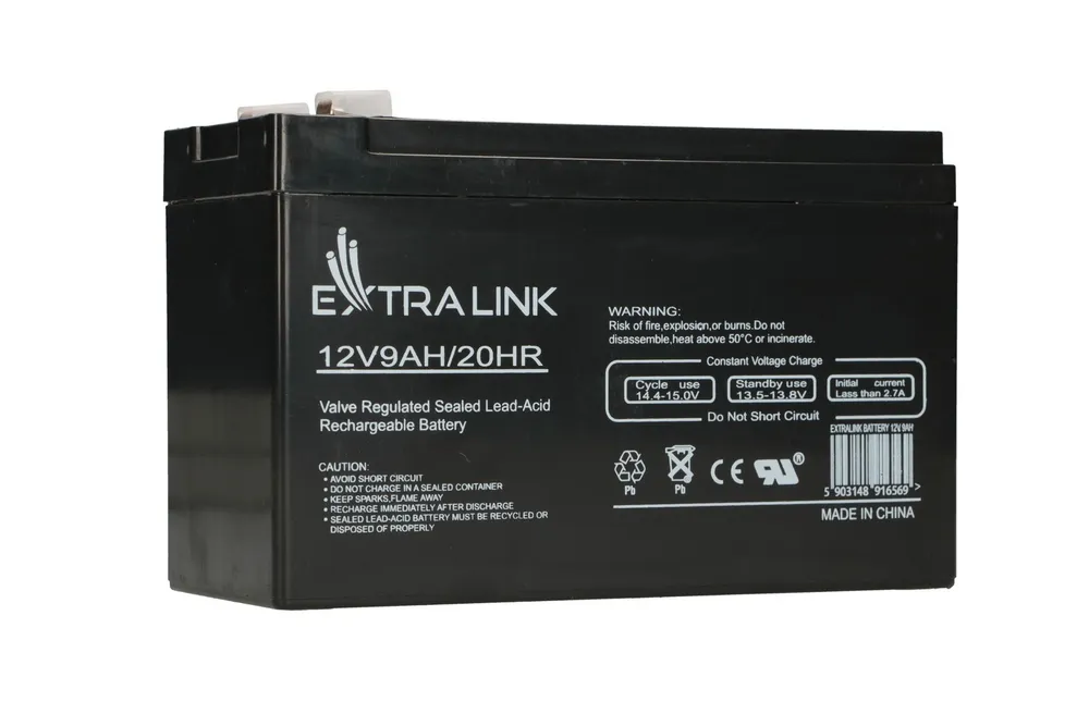 Extralink AKUMULATOR BATTERY ACCUMULATOR AGM 12V 9AH Sealed EX.16569