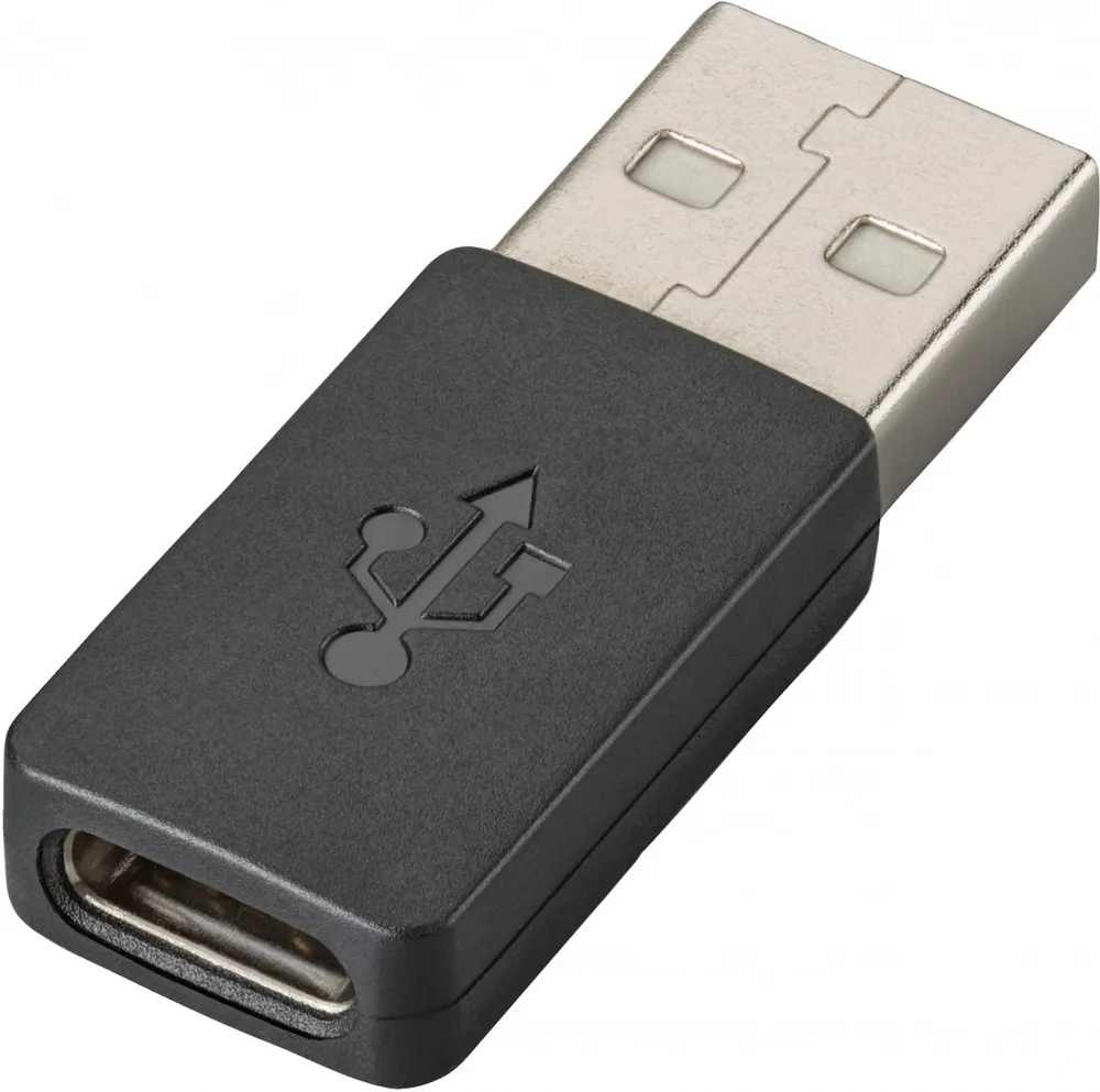 HP Poly USB-C to USB-A Adapter Cabo 85Q49AA