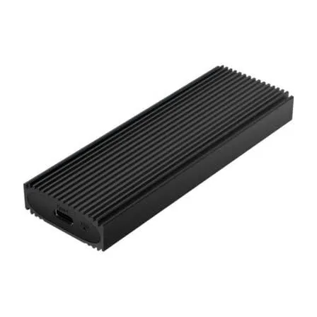 Caixa Externa USB 3.2 p/ Disco SSD M.2 NVMe (Preto) - AISENS