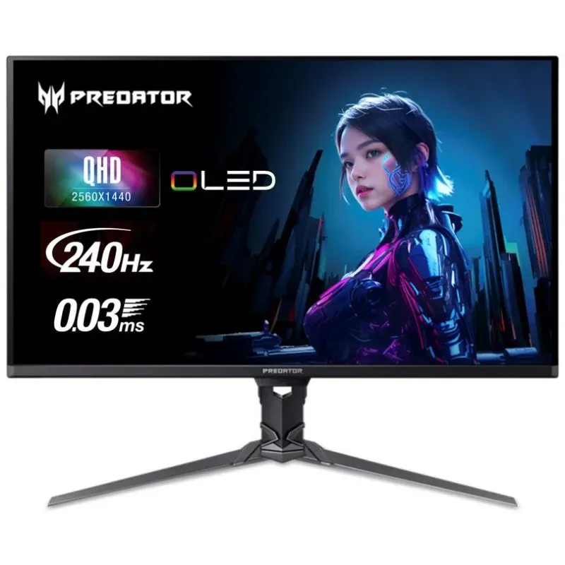 Monitor Acer Predator X27UW3bmiiprx 27" QHD 240Hz QD-OLED 0,03ms FreeSync HDR400