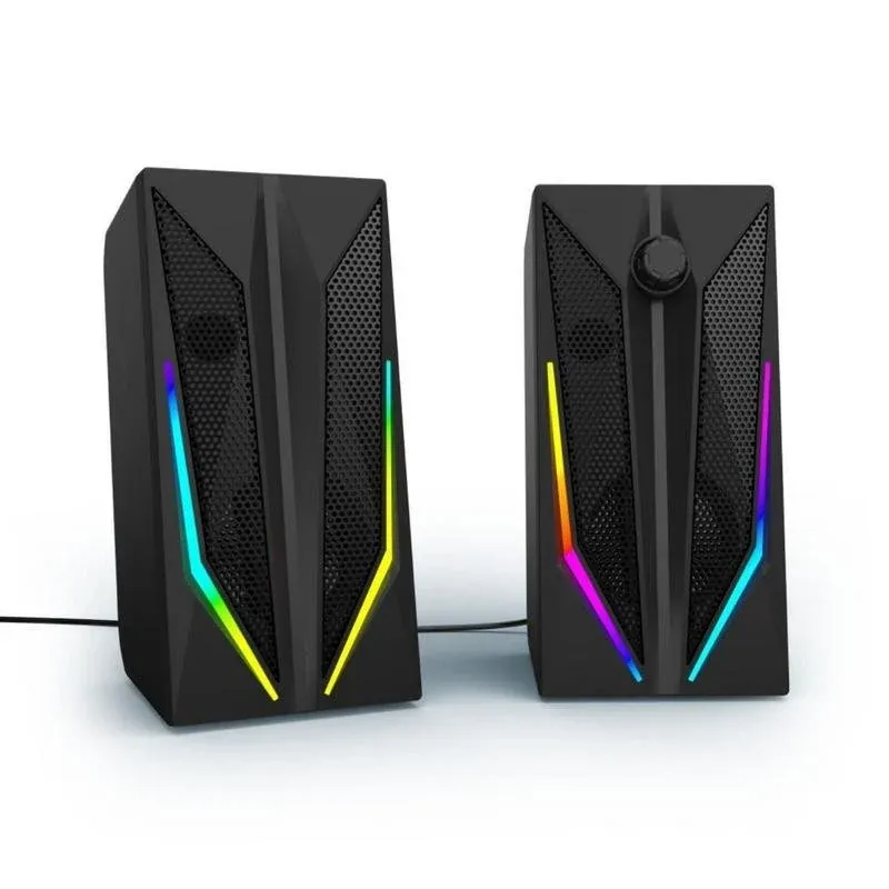 Altifalantes Urage BLAST-R 200 Com Fios 2.0 com Retroiluminação e USB