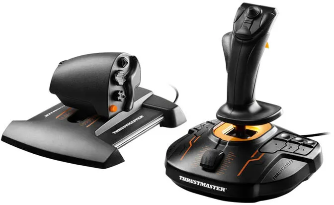 Joystick + Quadrante Thrustmaster T.16000M FCS HOTAS PC