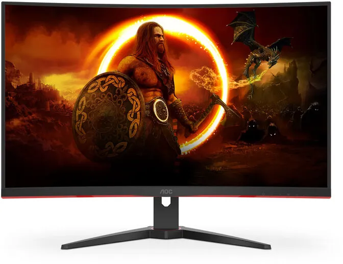 Monitor Curvo AOC Gaming 31.5" C32G2ZE/BK VA FHD 240Hz 0.5ms FreeSync Premium