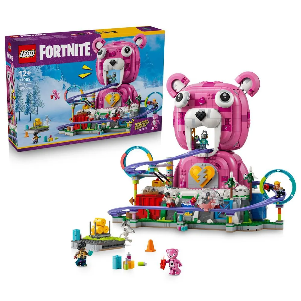 LEGO Fortnite: Caverna da Rave | Idades 12+ | 1963 Peças | Item