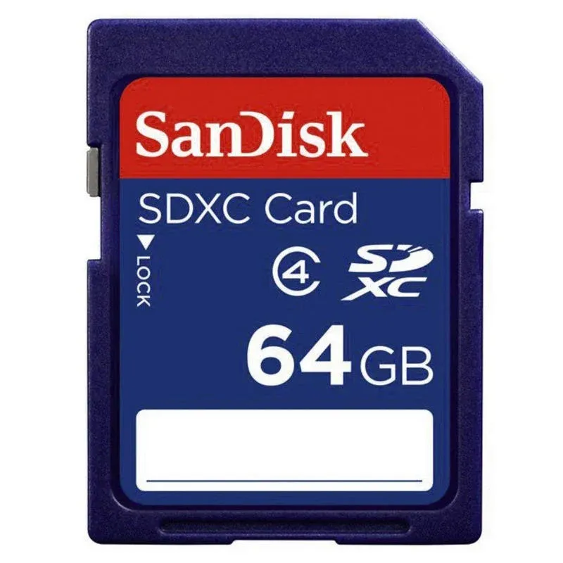 SanDisk SDXC 64GB Classe 4