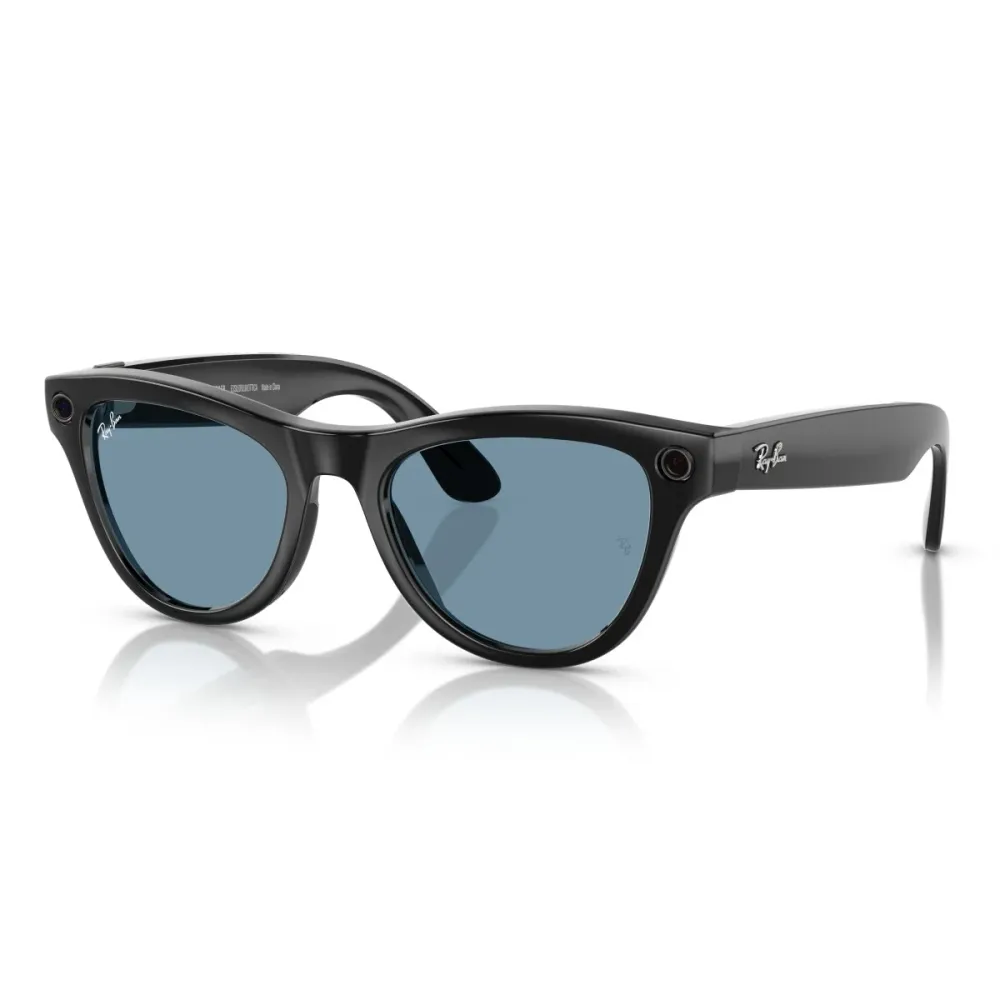 Óculos Inteligentes Ray-Ban Meta Skyler Gen 1 Transparente/Azul Cerúleo M 52-20