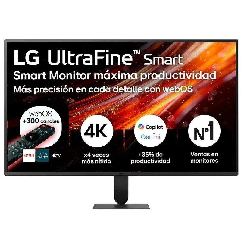 Monitor LG 32U701SB-B 32" UltraHD 4K 60Hz VA Smart TV webOS HDR10