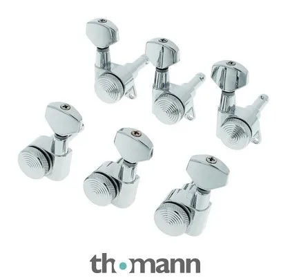 Harley Benton Parts Locking Tuners 3R/3L Chr