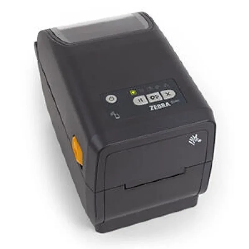 Impressora de Transferência Térmica Zebra (74M) ZD411; 203 dpi, USB, host USB, slot de conectividade modular, BTLE5, UE/Reino Unido