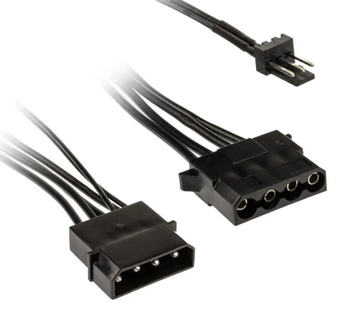 Cabo adaptador Kolink 3 Pin para 2x4-Pin Molex