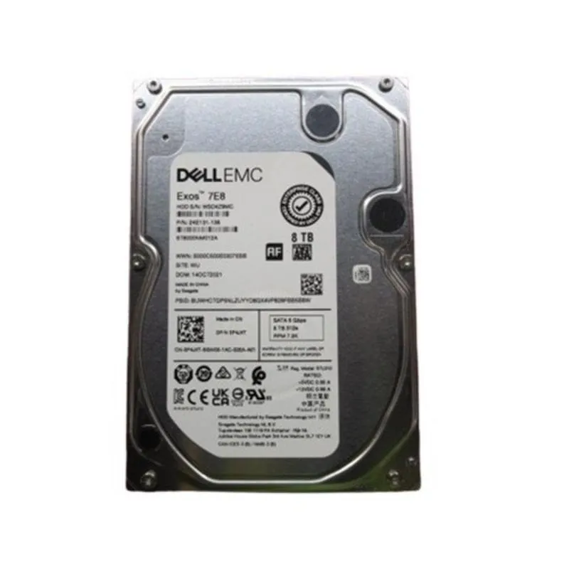 Disco Rígido Dell 400-BRDB HDD 8TB 7200rpm SATA III para Servidor