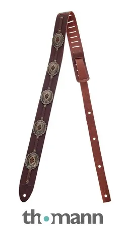 Richter Raw I Concho Guit. Strap BR/OB