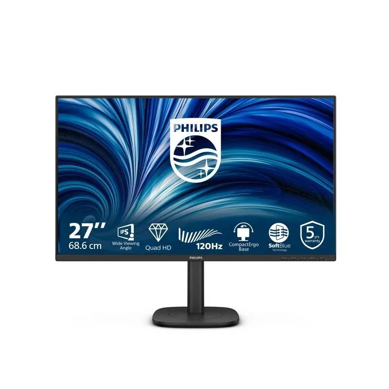 Monitor Philips 27B2N3500J/00 27" QuadHD 120Hz IPS Altifalantes USB3.2