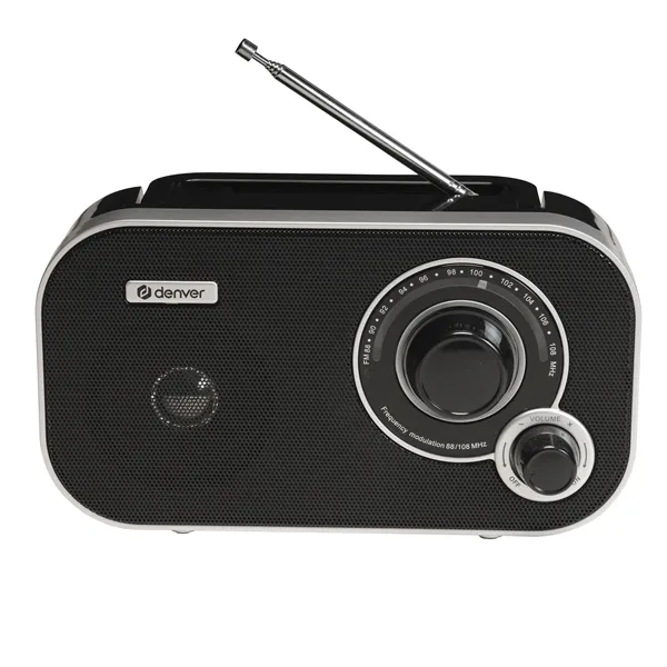 RADIO DENVER FM CON SINTONIZACION ANALAGICA NEGRA
