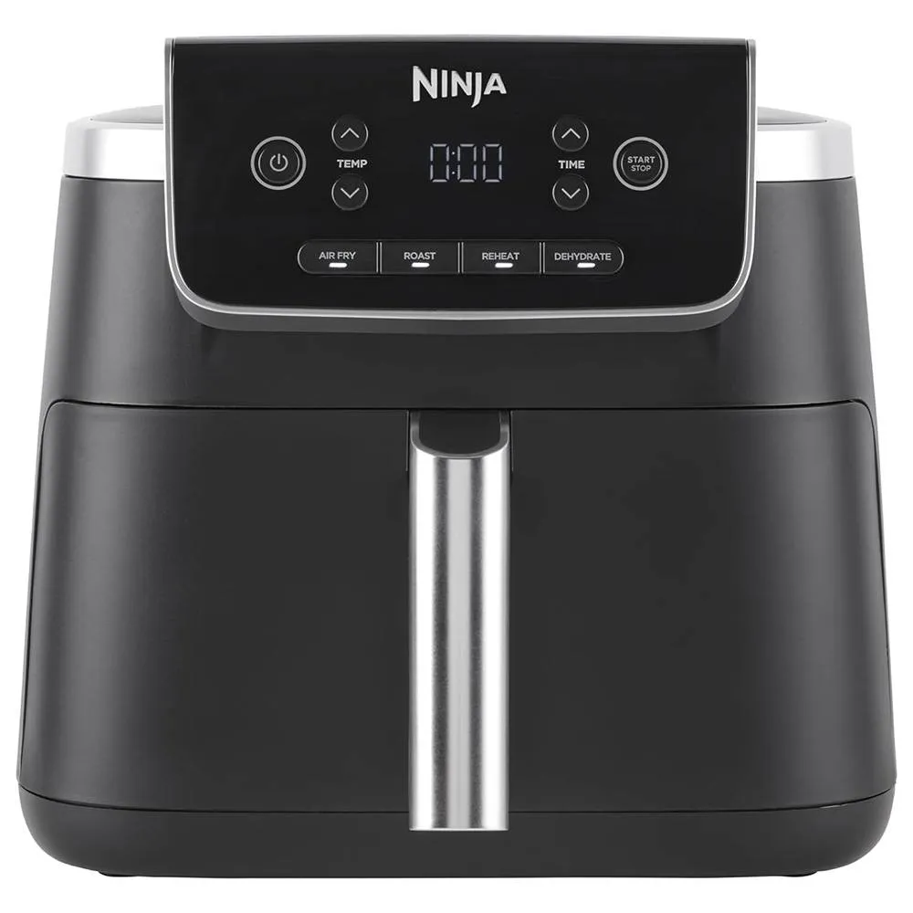 Fritadeira Air Fryer (Sem Óleo) Ninja Pro AF140EU 4.7L 2000W Preta