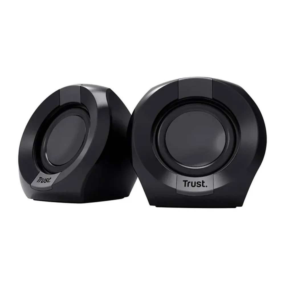 Conjunto de Colunas Polo 2.0 Canais 4W (Preto) - TRUST