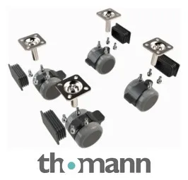 BLACKPANTHERSYSTEM Caster Set with 4 casters