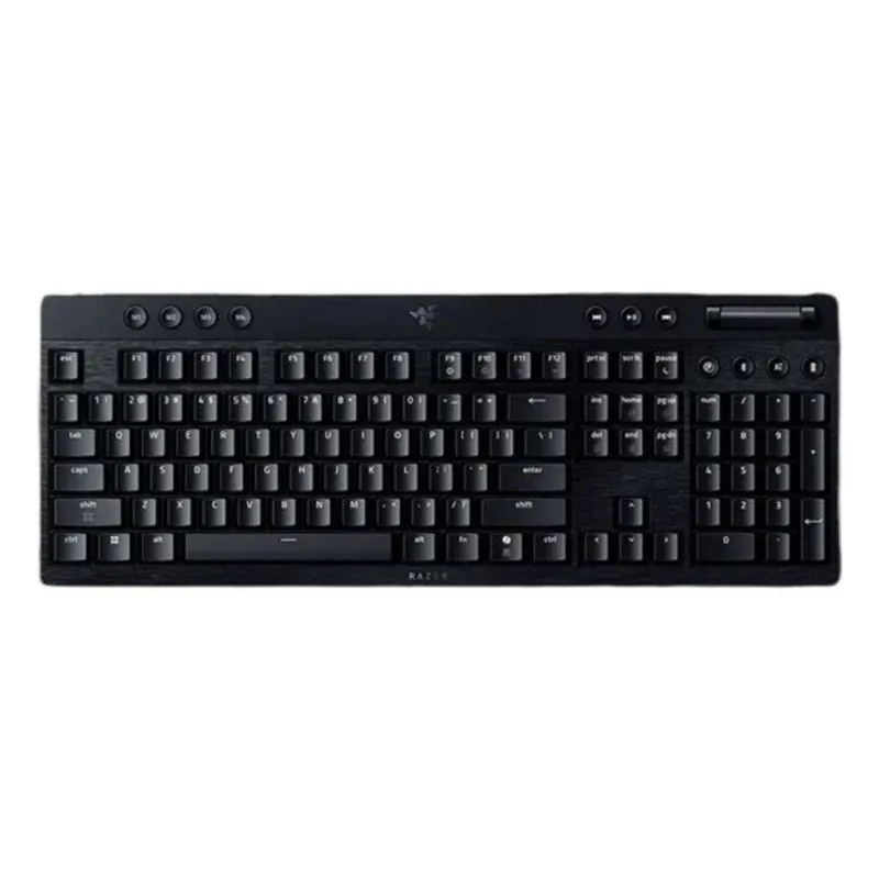 Teclado Razer BlackWidow V4 Low-Profile HyperSpeed sem fios mecânico RGB QWERTY