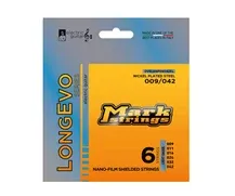Jogo cordas guitarra elétrica Mark Bass Longevo NS 009-042