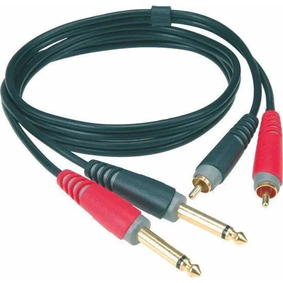 Klotz CABO AUDIO AT CJ0200 2m 2 Jack/2 RCA