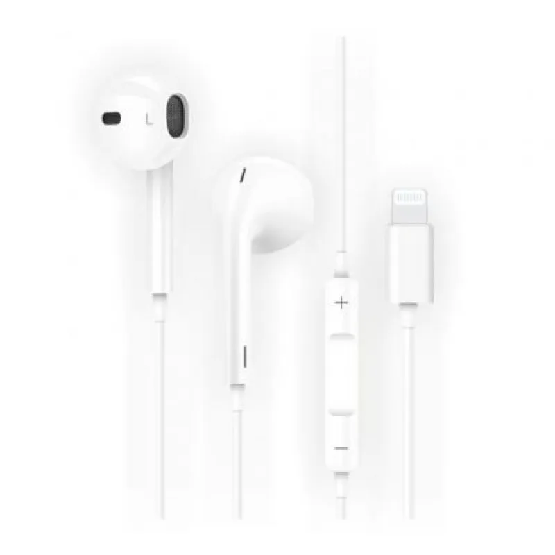Tech One Tech Eartech Hip Tec1201 Auriculares com Microfone Lightning Brancos