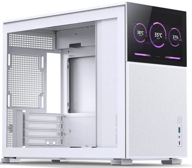 Caixa Micro-ATX Jonsbo D31 MESH com Visor Vidro Temperado Branco