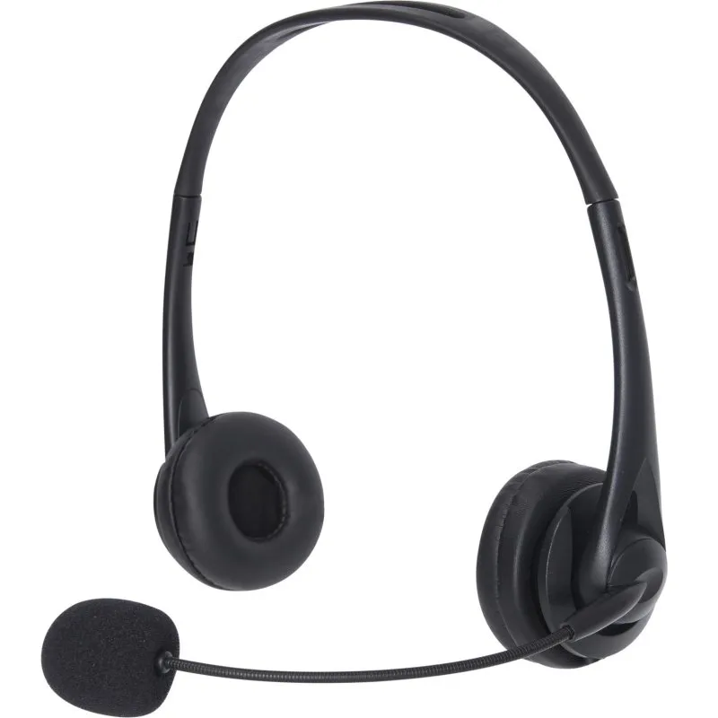 Sandberg USB Office Headset com Microfone Preto