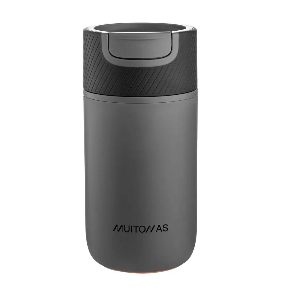 Copo de Transporte com Ventosa Muitomas 350ML Preto