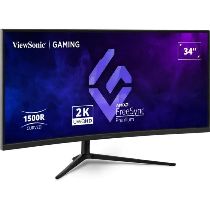 Monitor Viewsonic VX3418C-2K 34" UltraWide Quad HD 180Hz VA Curvo FreeSync Premium HDR10