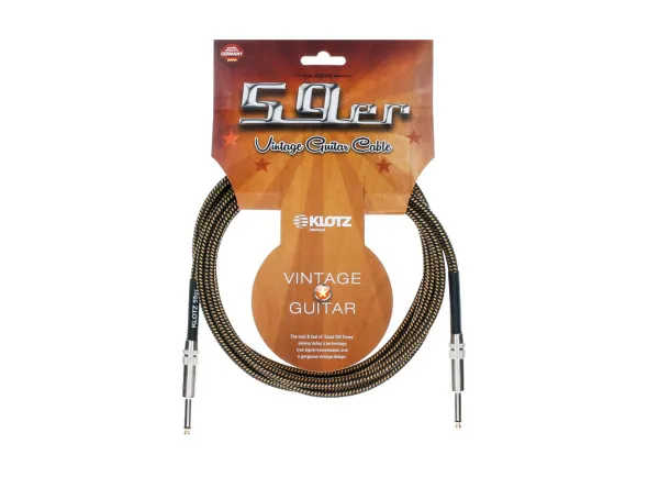 Klotz Cabo guitarra Vintage 3m