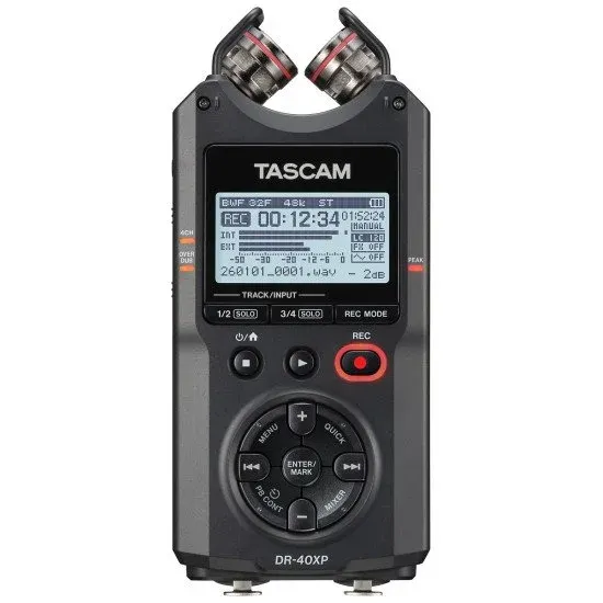 Tascam GRAVADOR PORTATIL DR-40XP