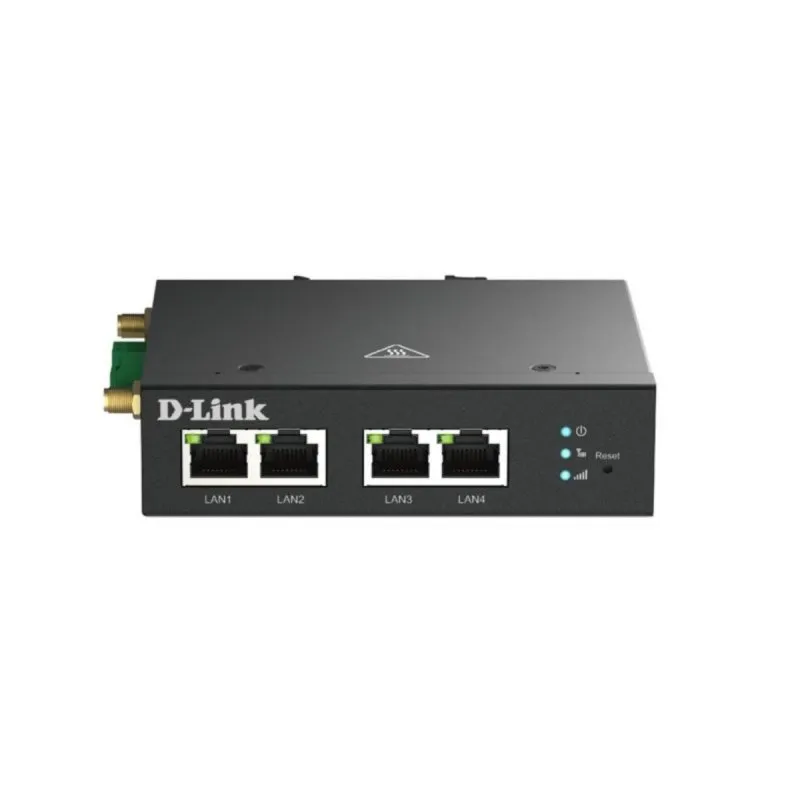 Router D-Link DWM-314-T/M 4G LTE Fast Ethernet 100 Mbps Antenas Externas Seguranca Industrial