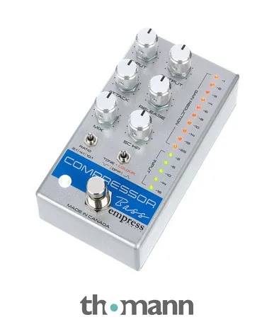 Empress Effects Bass Compressor Silver Spk