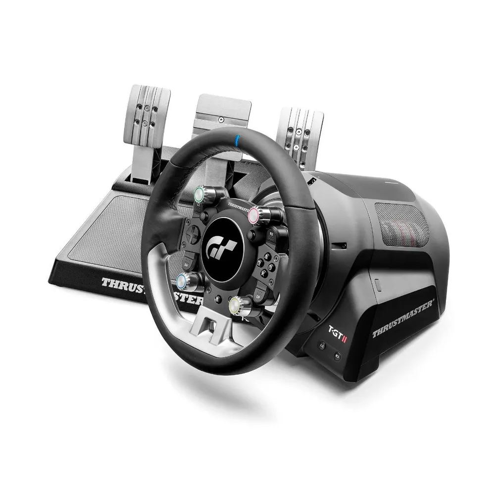 Volante Thrustmaster T-GT II Racing Wheel + Servo Base + Pedais