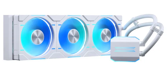 Water Cooler CPU Phanteks Glacier One 360D30 DRGB Branco - 360mm