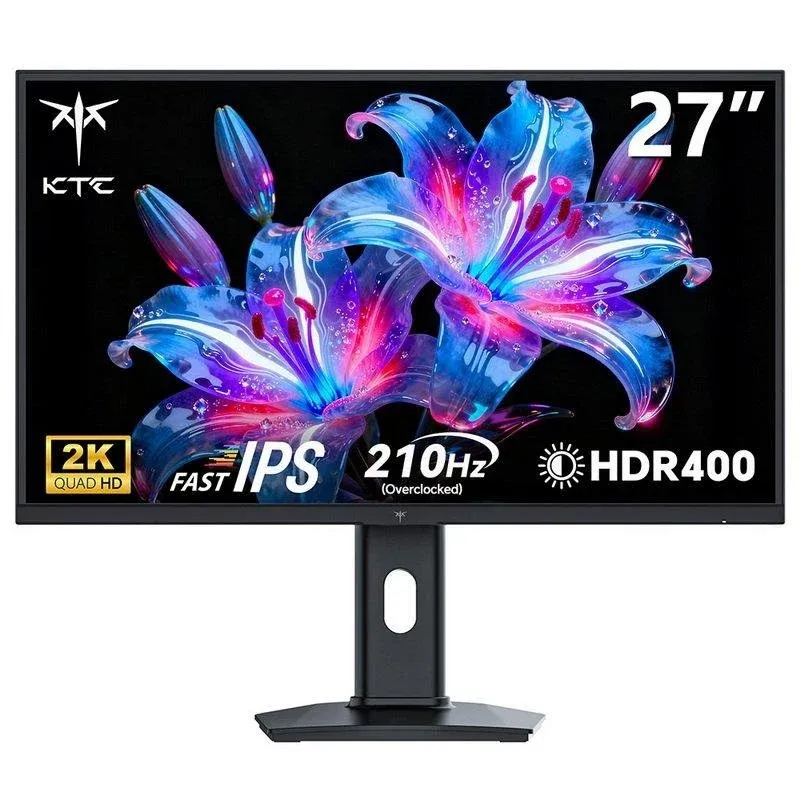 Monitor KTC H27T7P-2 27" QHD 210Hz IPS Rápido HDR400 FreeSync G-Sync 1ms