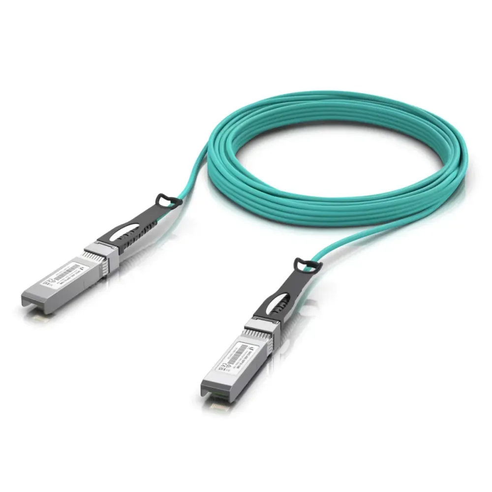 Cabo de Fibra Óptica Ubiquiti UACC-AOC-SFP10-10M SFP+ 10m Azul
